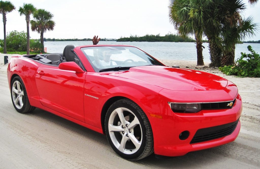 Leiebil Orlando - Cabriolet Camaro